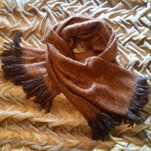 Soft Fringe Knitted Large Scarf, New